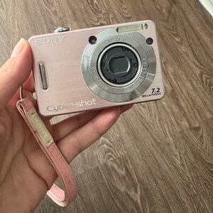 Sony Cyber-shot Pink Camera